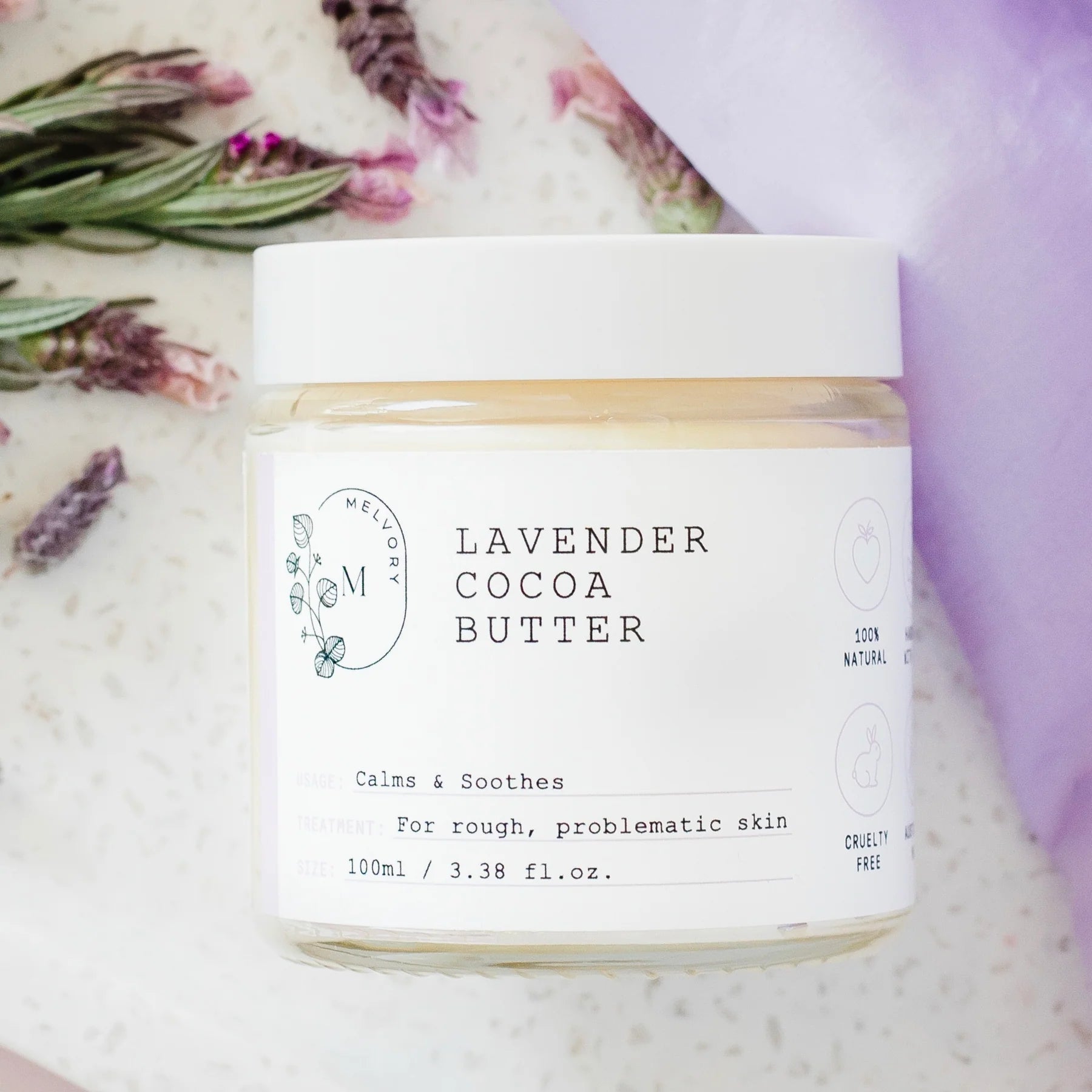 Melvory | Lavender Cocoa Butter