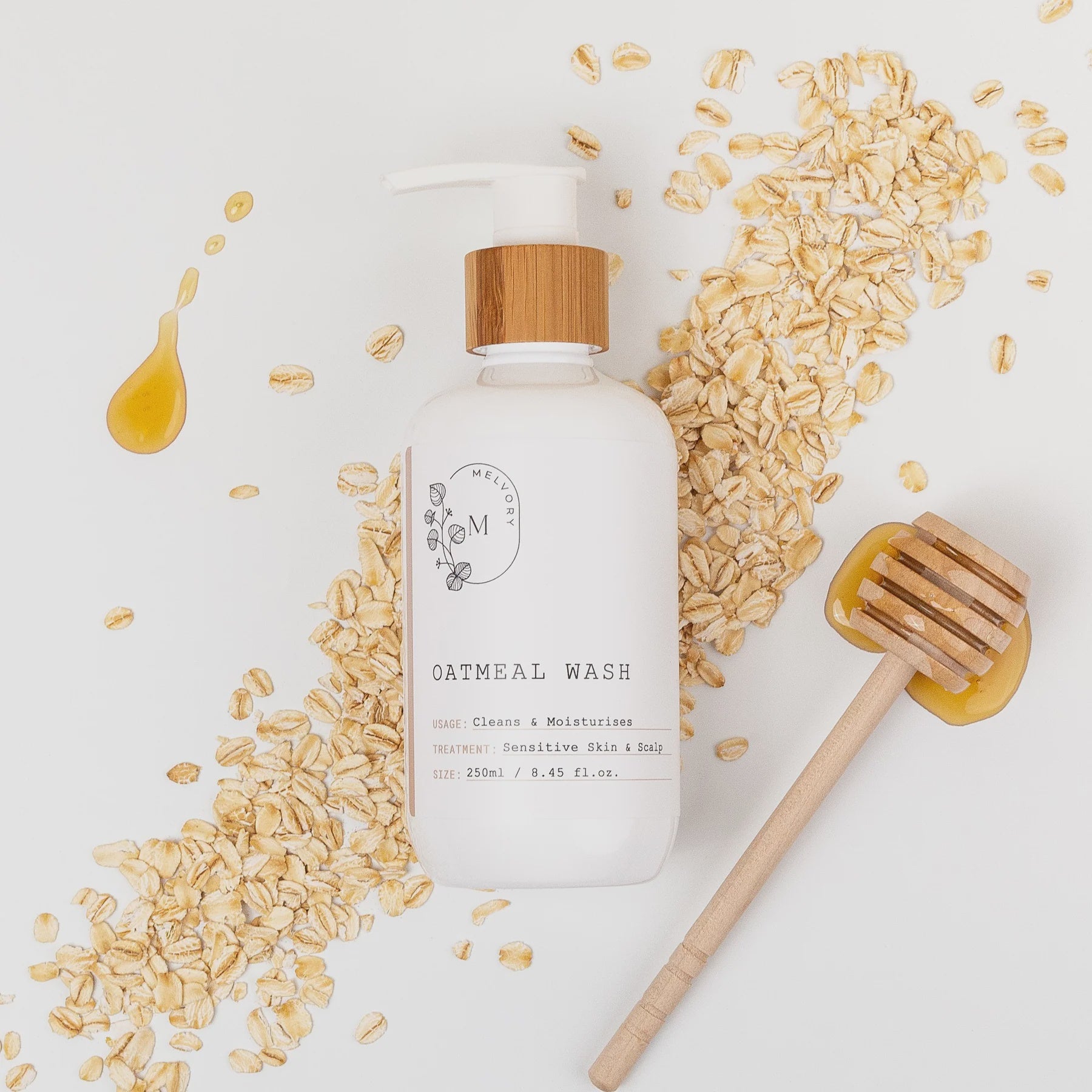Melvory | Oatmeal Moisturising Wash (250mL)
