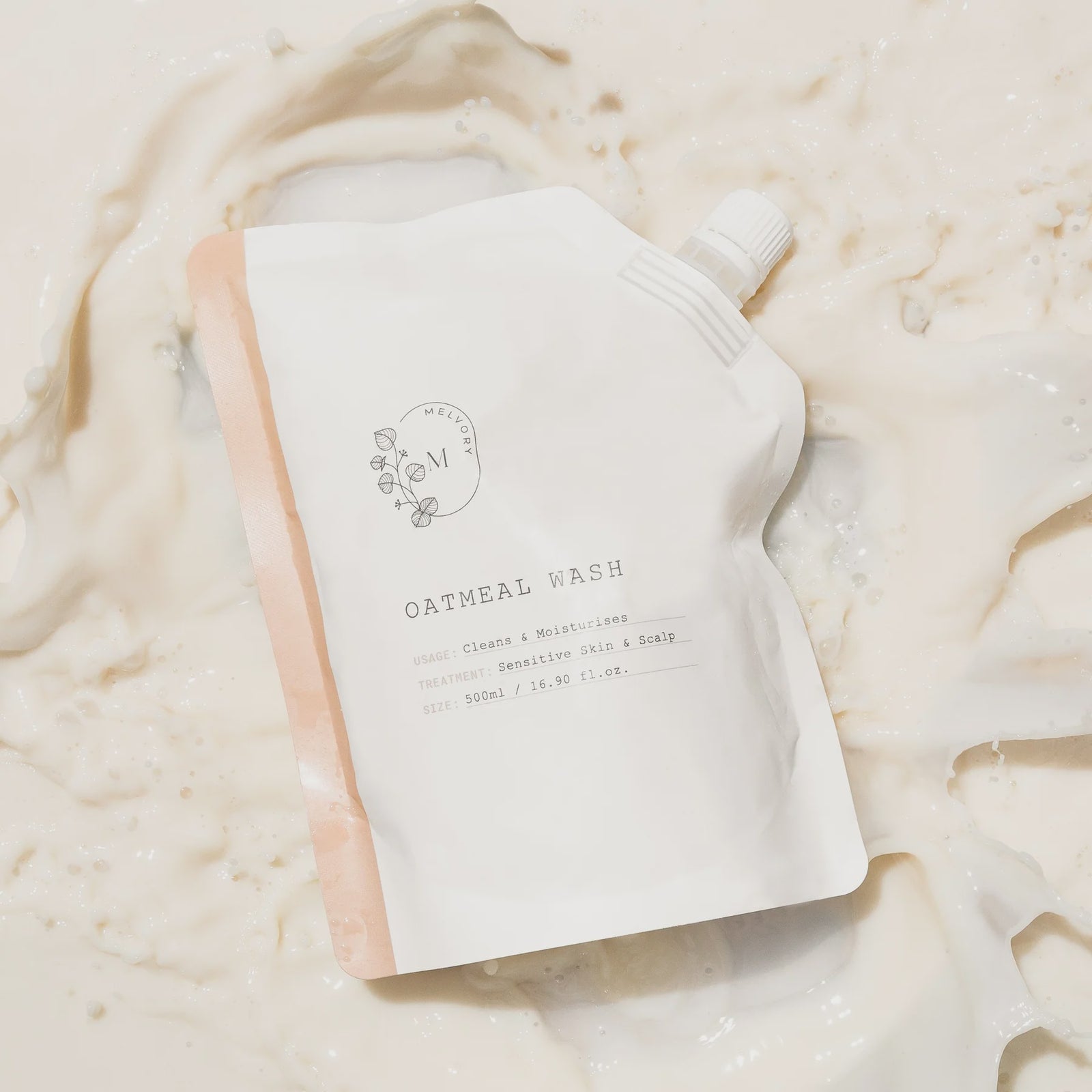 Melvory | Oatmeal Moisturising Wash Refill (500mL)