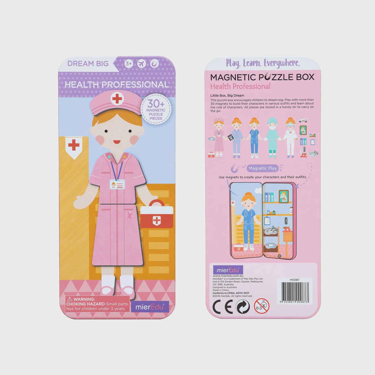 mierEdu - Magnetic Puzzle Box - Medical Professional