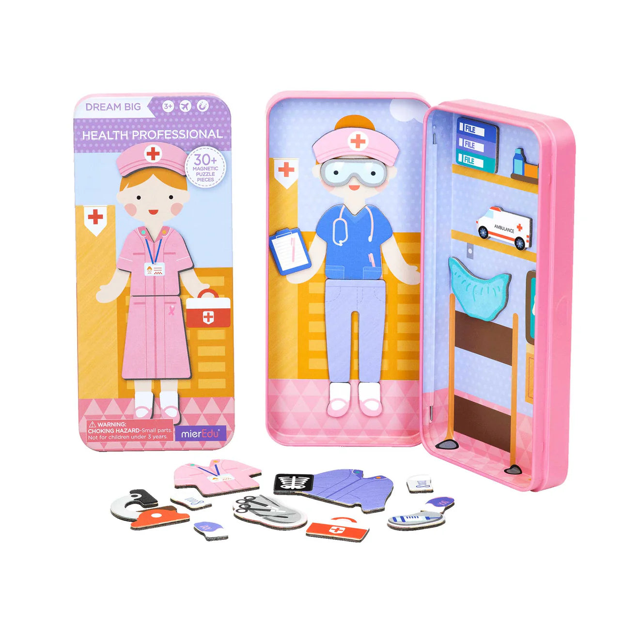 mierEdu - Magnetic Puzzle Box - Medical Professional