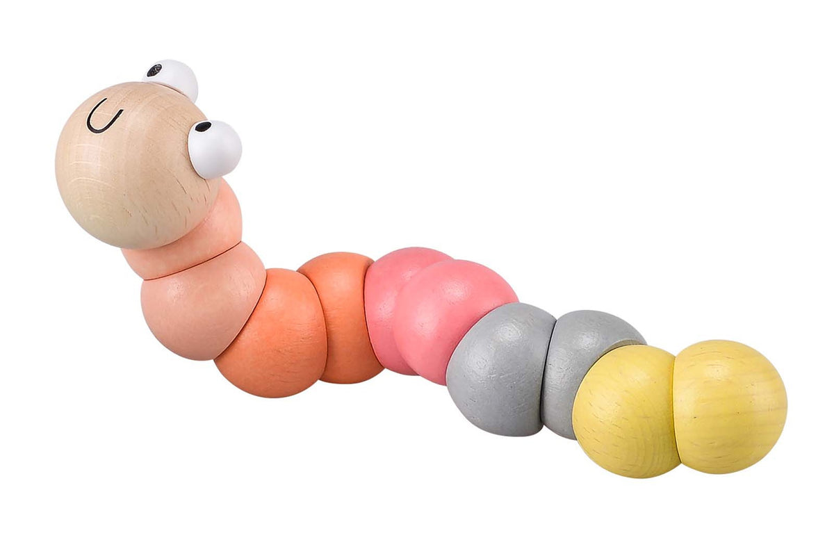 CALM &amp; BREEZY WOODEN JOINTED WORM
