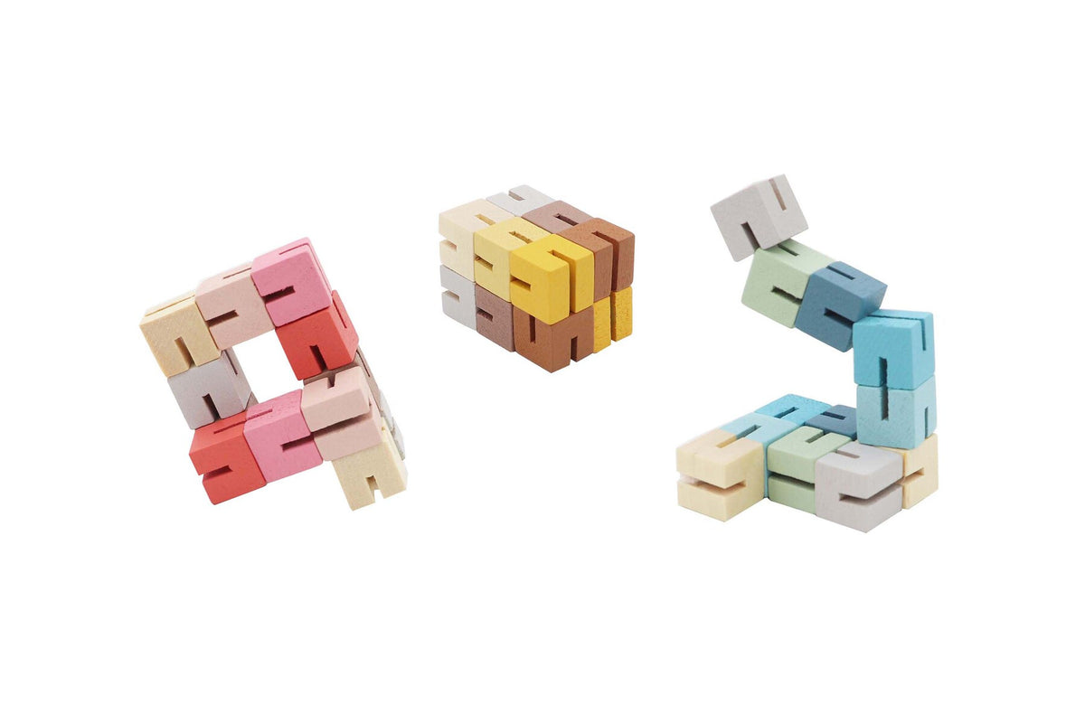CALM &amp; BREEZY TWIST &amp; LOCK BLOCKS - Choice of 3 Colourways