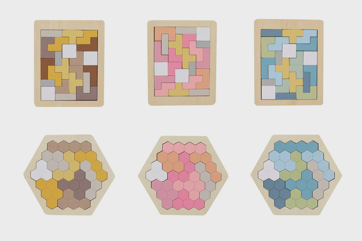 WOODEN BRAINTEASER PUZZLE