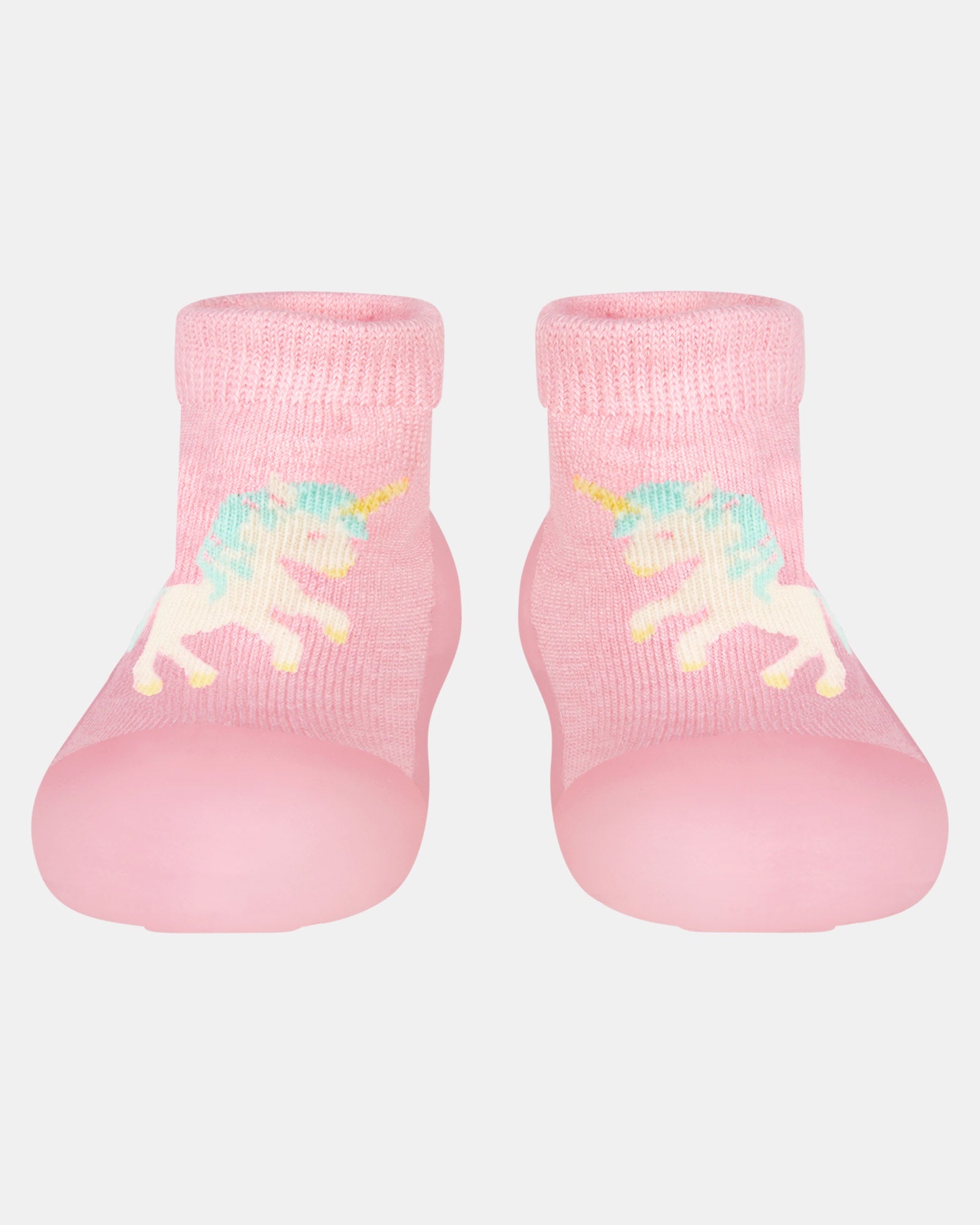 toshi | Organic Hybrid Walking Socks Jacquard Storytime/Unicorn