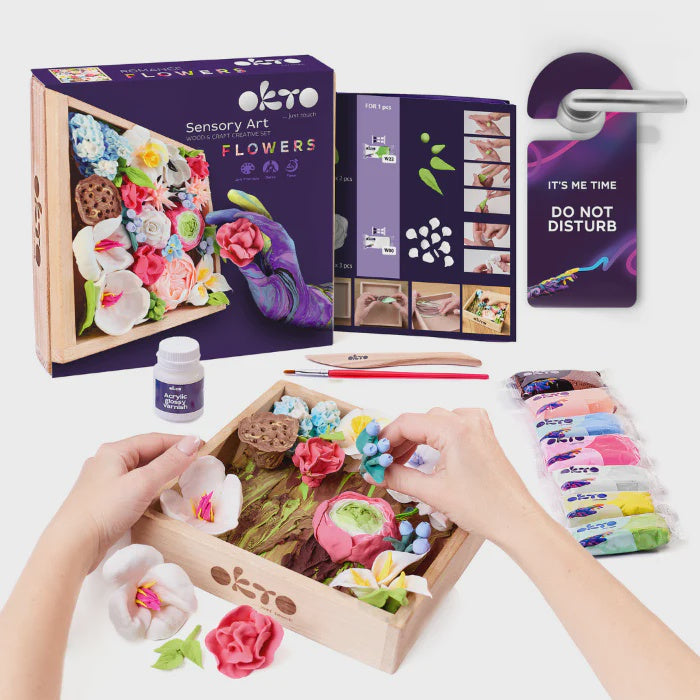 Wood & Craft DIY Flowers: Romance 21cm x 21cm
