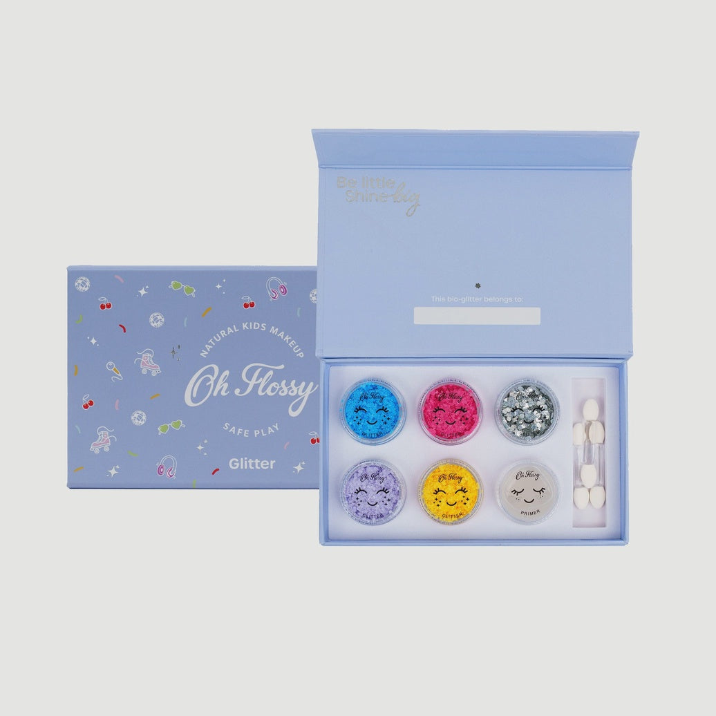 Oh Flossy Kids Disco Fever Glitter Set