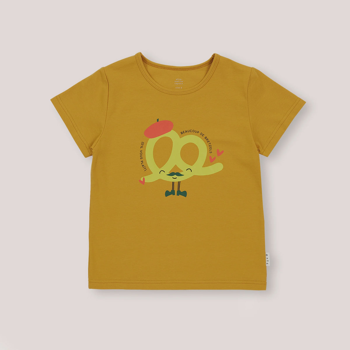 Bretzel the Pretzel Classic Tee - A Slice of Mustard