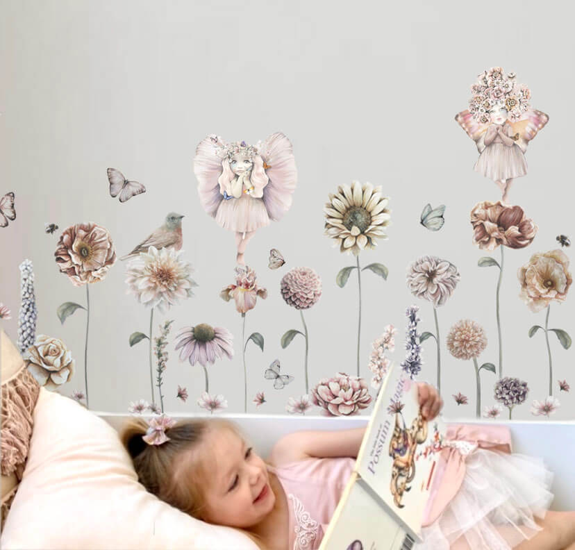 Fairy Wall Decals - Flutterby Decal