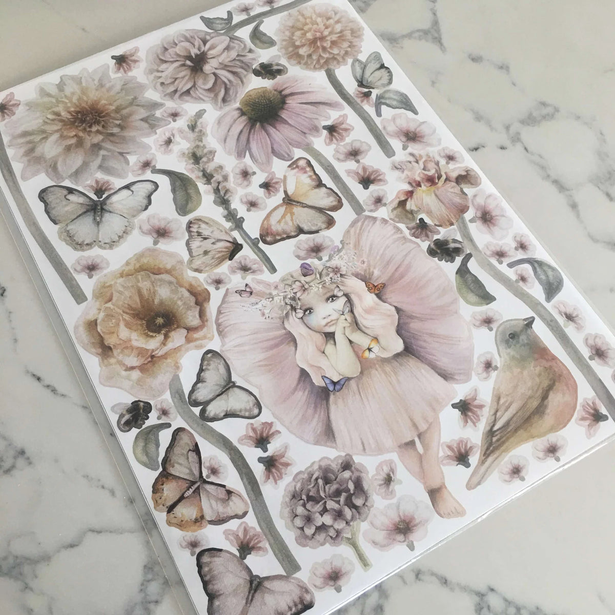 Fairy Wall Decals - Flutterby Decal