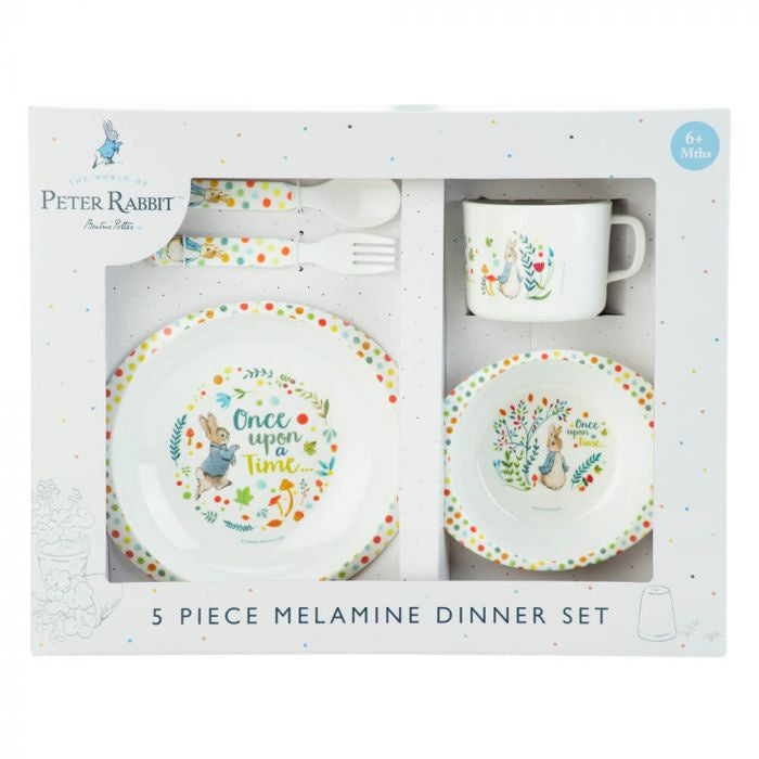 CLASSIC PETER RABBIT 5PC DINNER SET