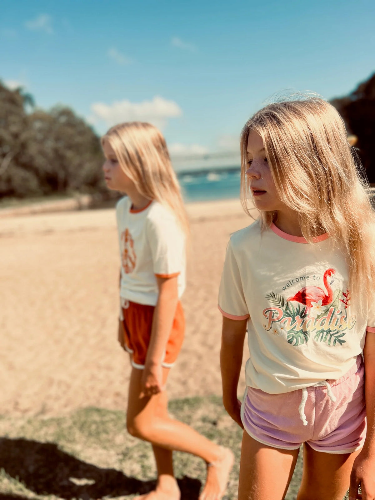 PLAY etc. | Flamingo Ringer Tee