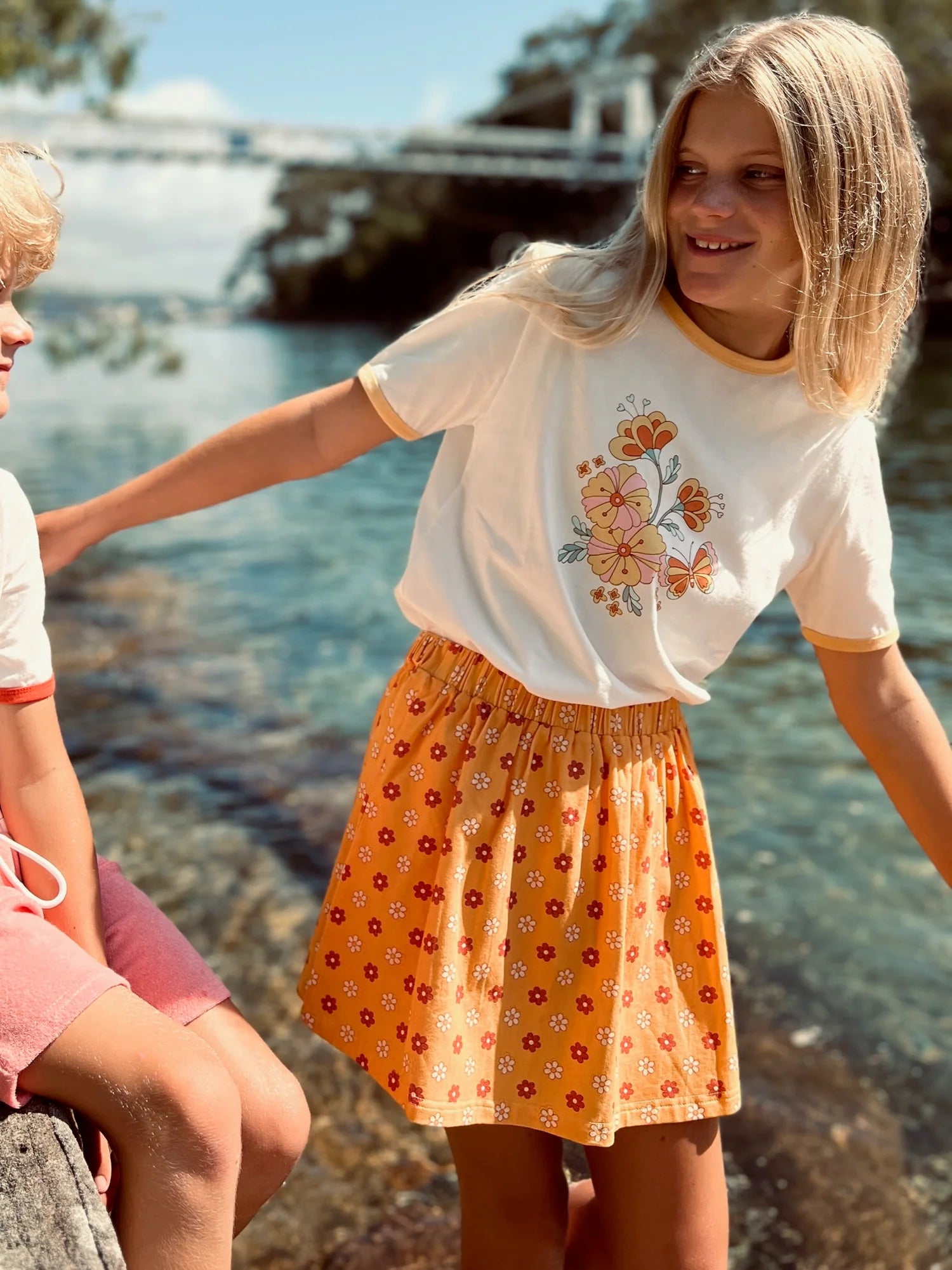 PLAY etc. | Wildflower Ringer Tee