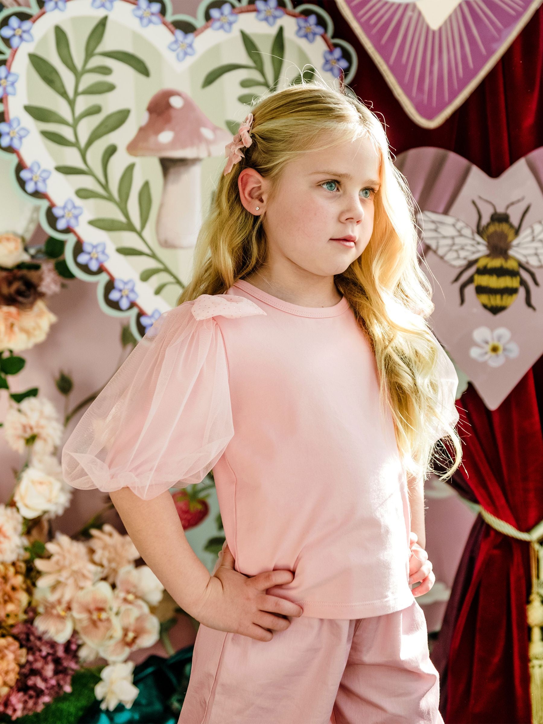 Pearla Top - Strawberry Cream