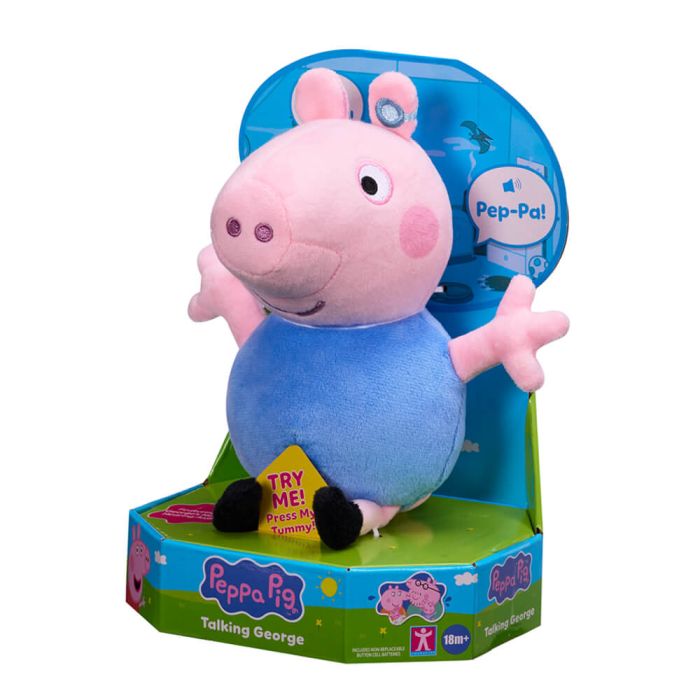 TALKING GEORGE SOFT TOY