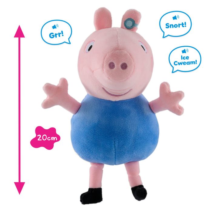 TALKING GEORGE SOFT TOY
