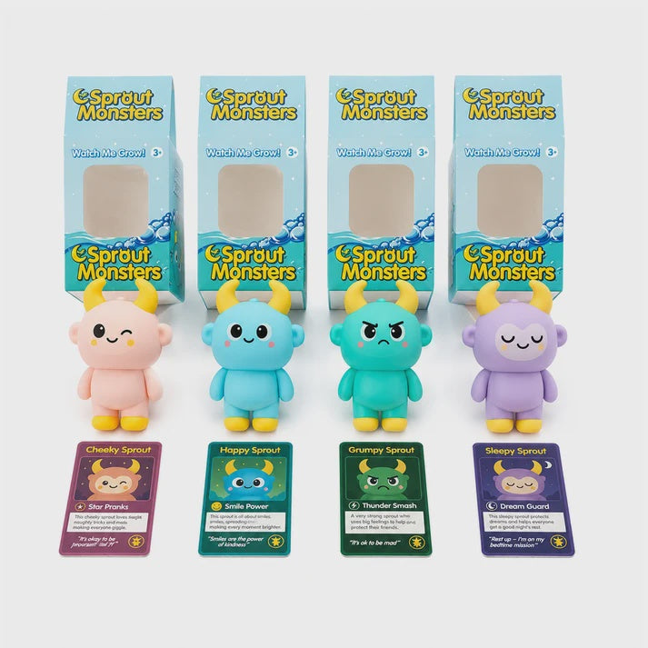 Growing And Sprout Monster - 4 Sytles