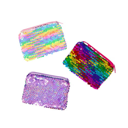 Sequin Coin Purse - In 3 x Colour styles