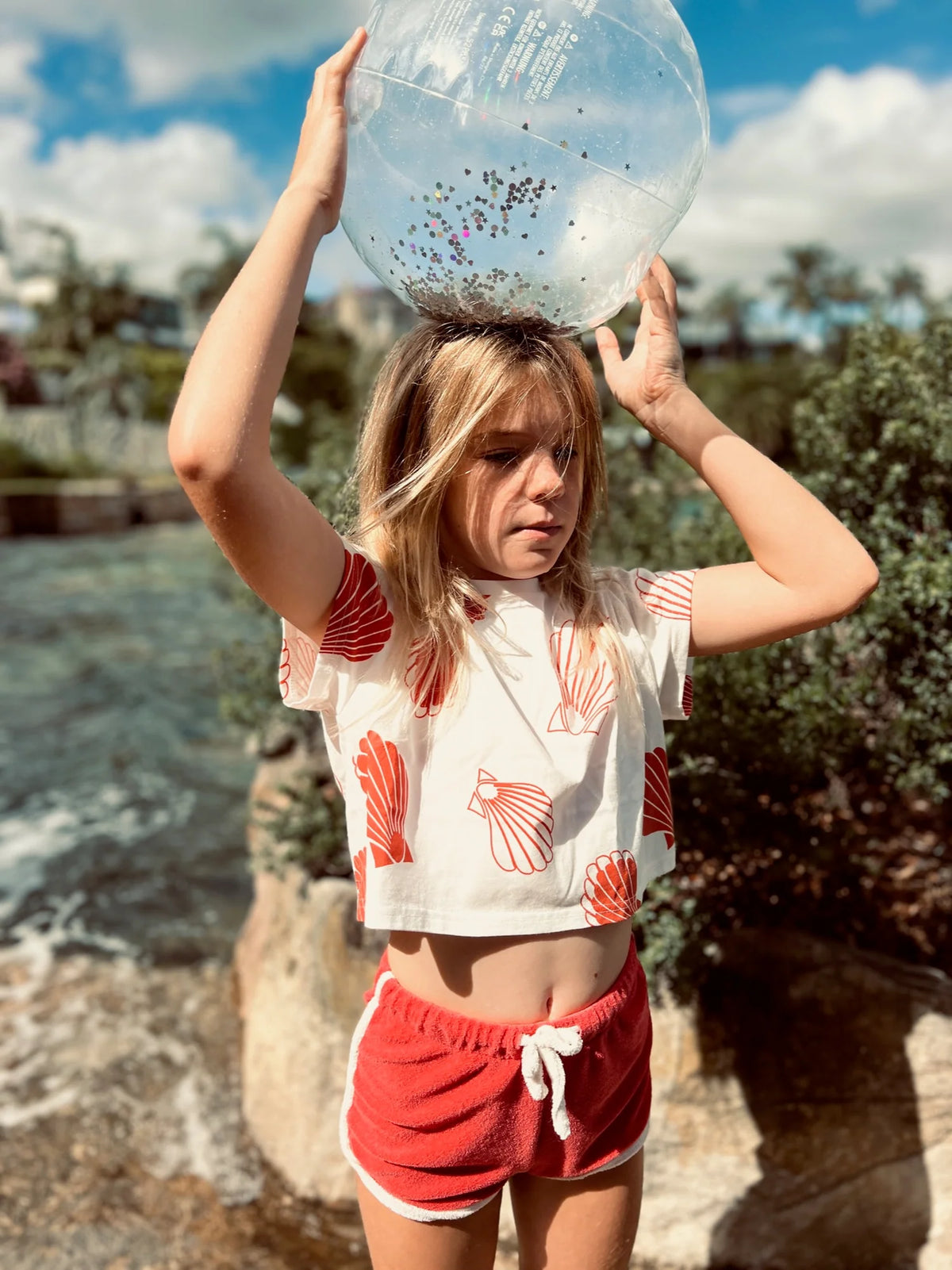 PLAYetc. | Terry Shorties - Orange