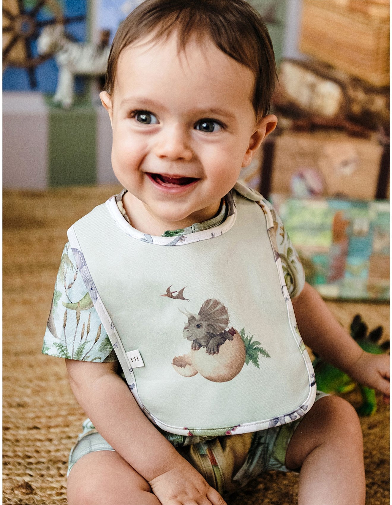 Dandy Duo Bibs - Avocado