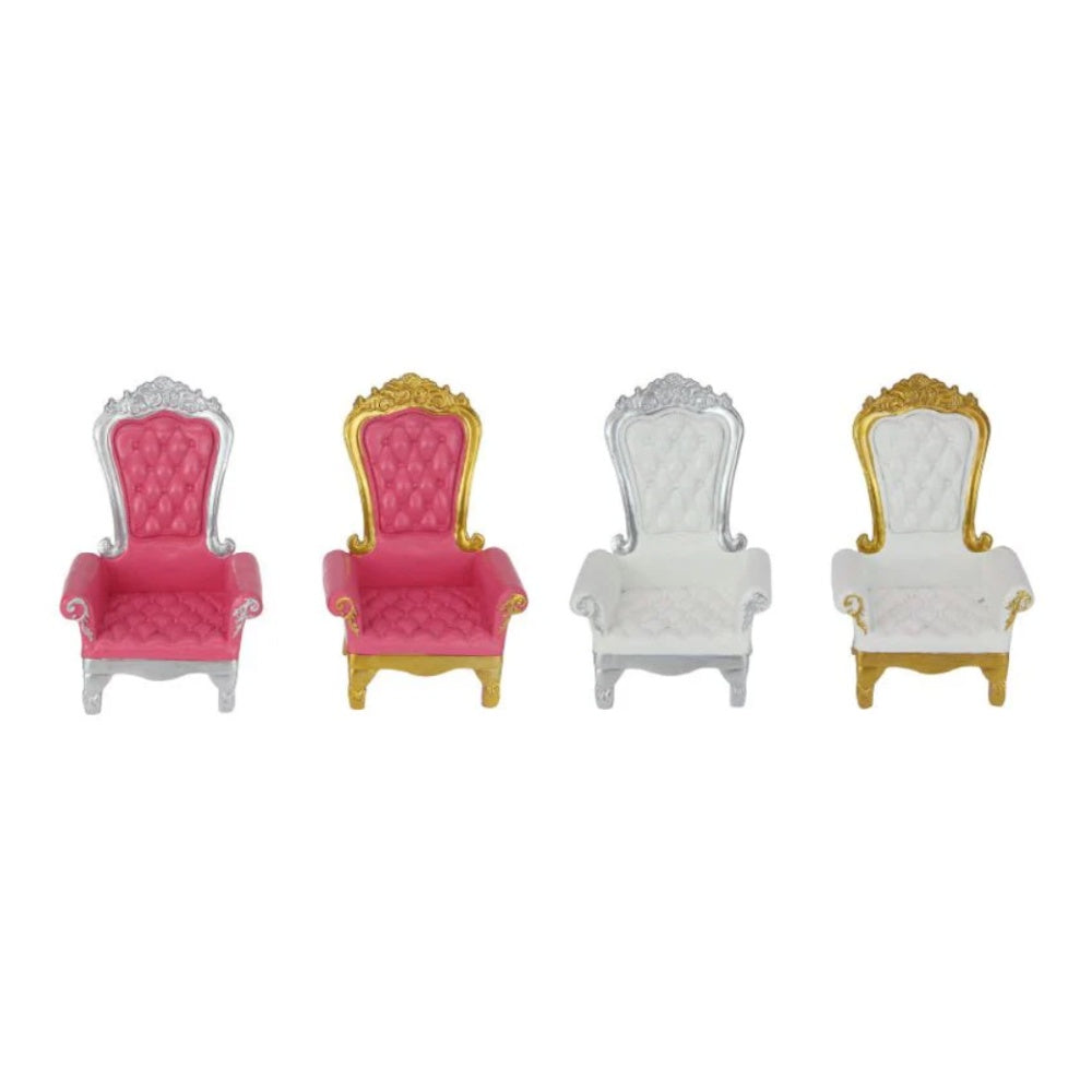 14CM FAIRY PRINCESS CHAIR - 4 ASSTD