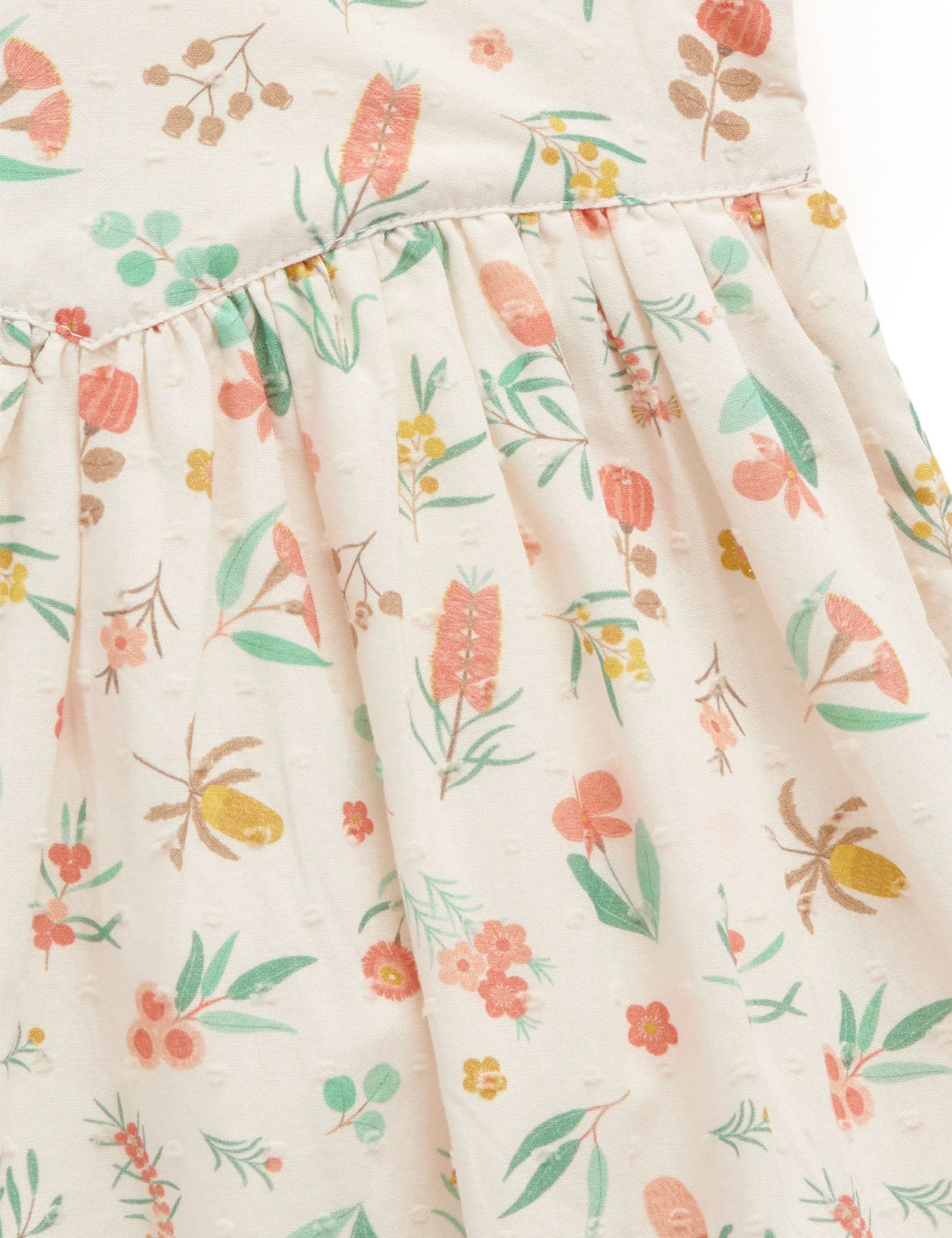 Christmas Angel Dress - Australian Blooms Print