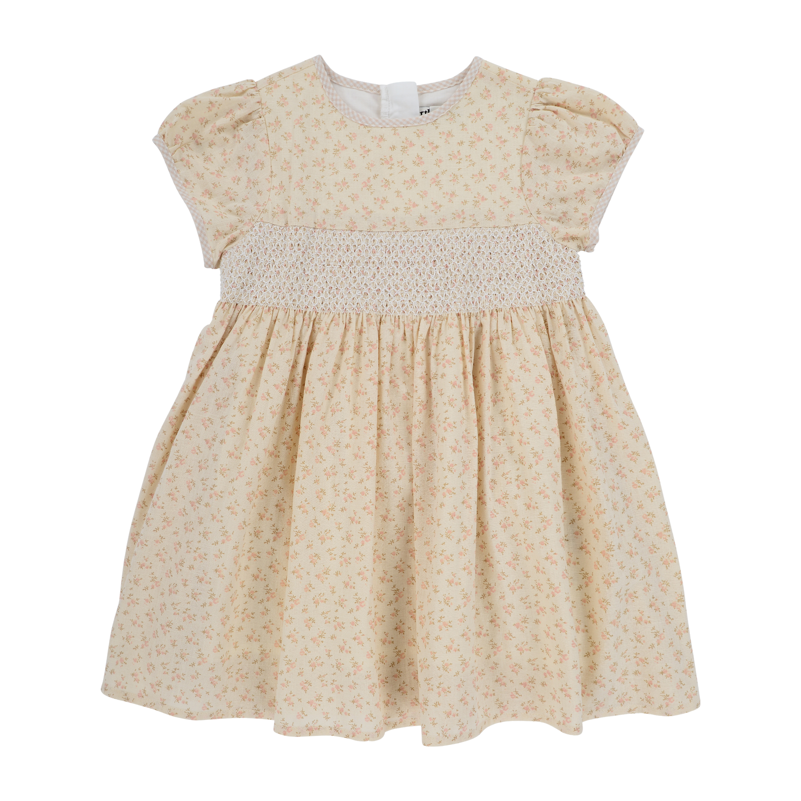 Dusty Rose Smock Dress