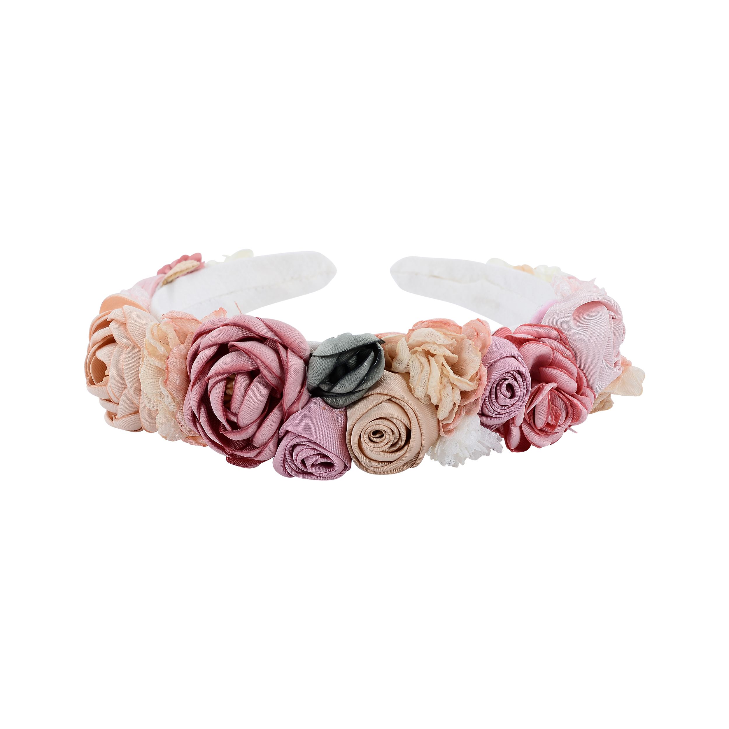 Dusty Rose Flower Crown