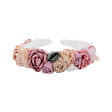 Dusty Rose Flower Crown
