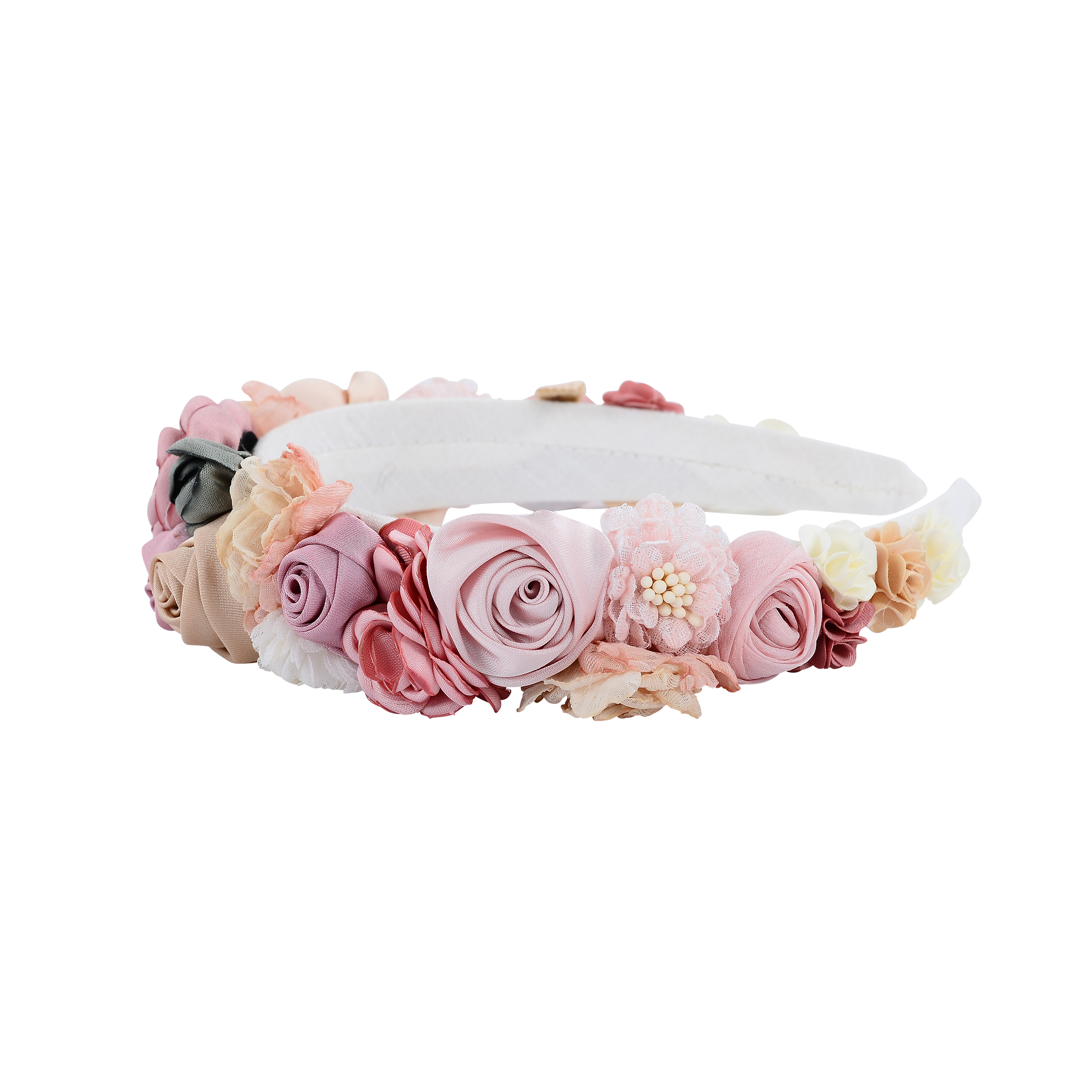 Dusty Rose Flower Crown