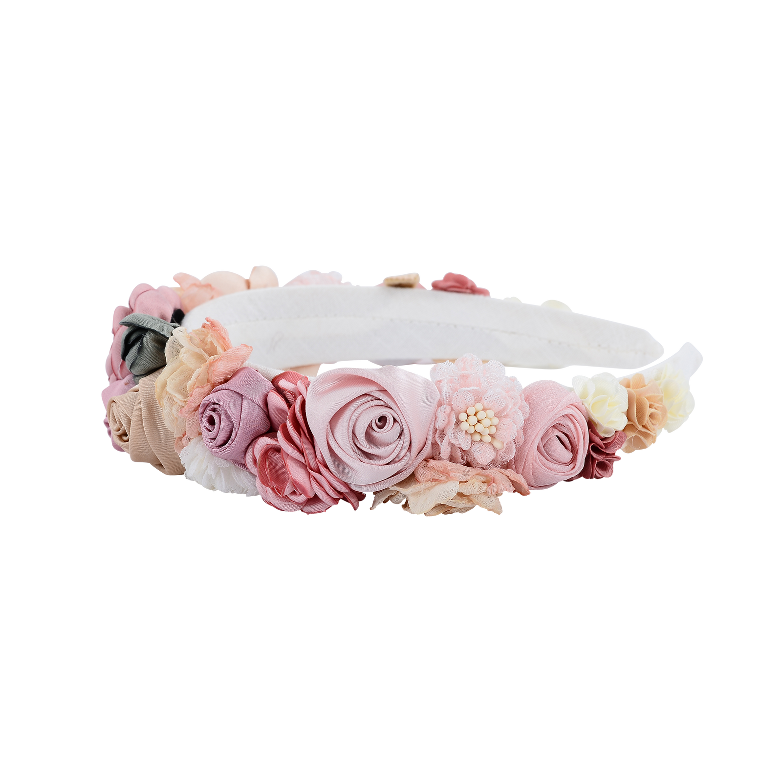Dusty Rose Flower Crown