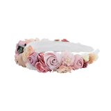 Dusty Rose Flower Crown