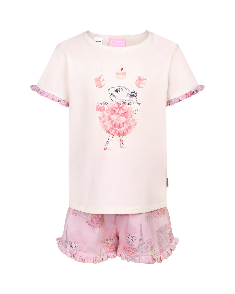 Claris The Mouse Sleep Set - Snow White