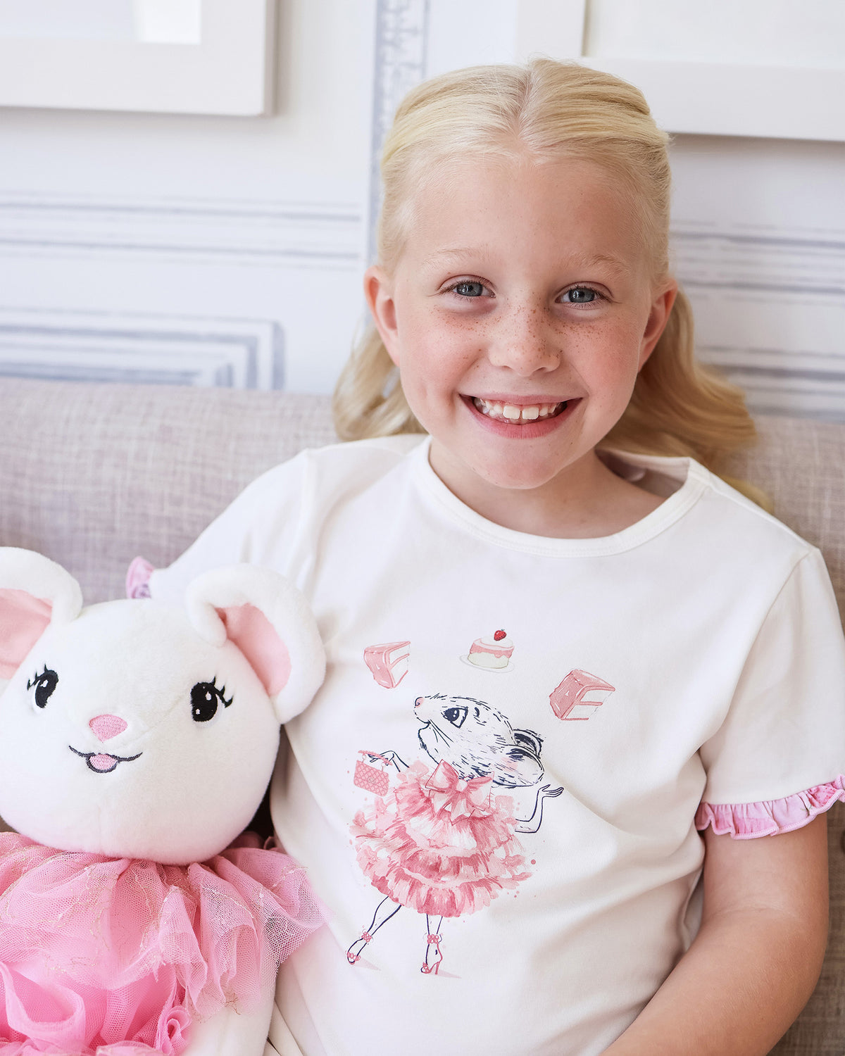 Claris The Mouse Sleep Set - Snow White