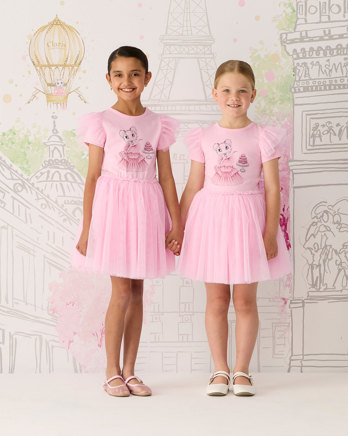 Claris The Mouse Circus Dress - Blush