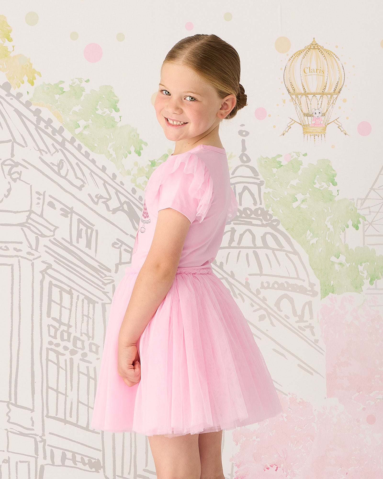 Claris The Mouse Circus Dress - Blush