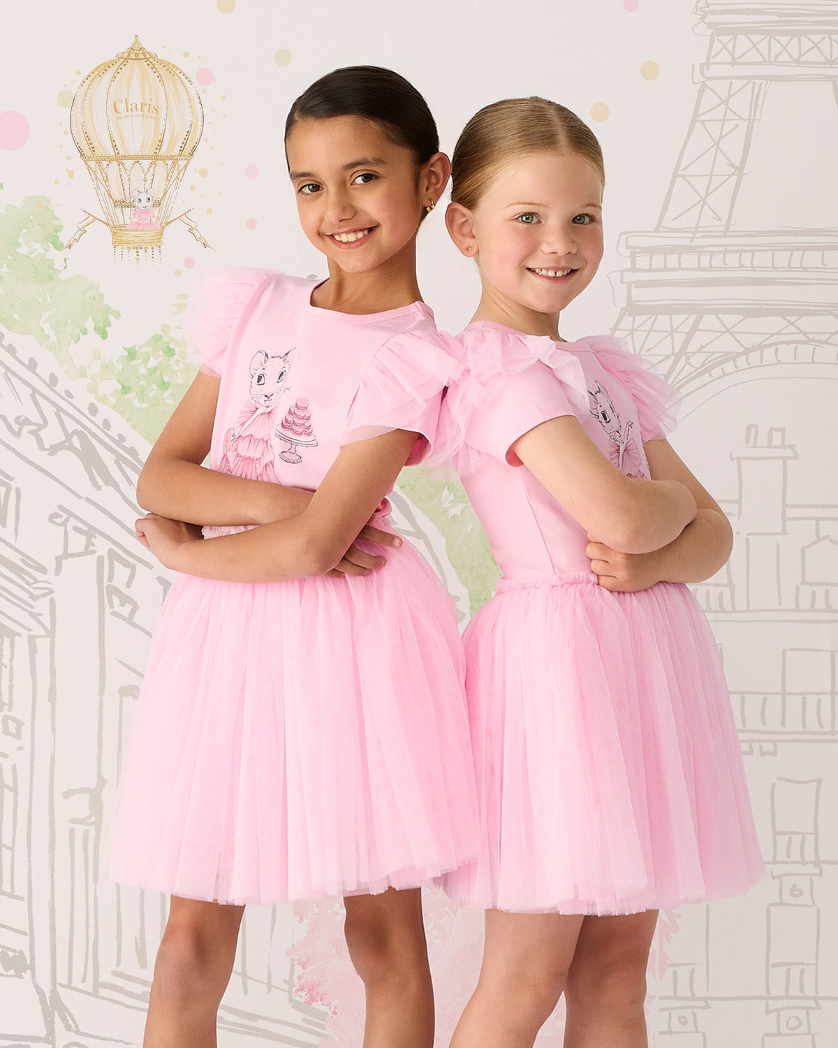 Claris The Mouse Circus Dress - Blush