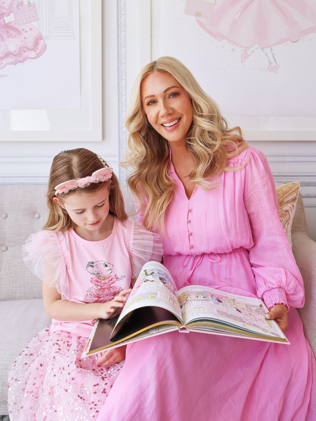 Claris The Mouse Circus Dress - Blush