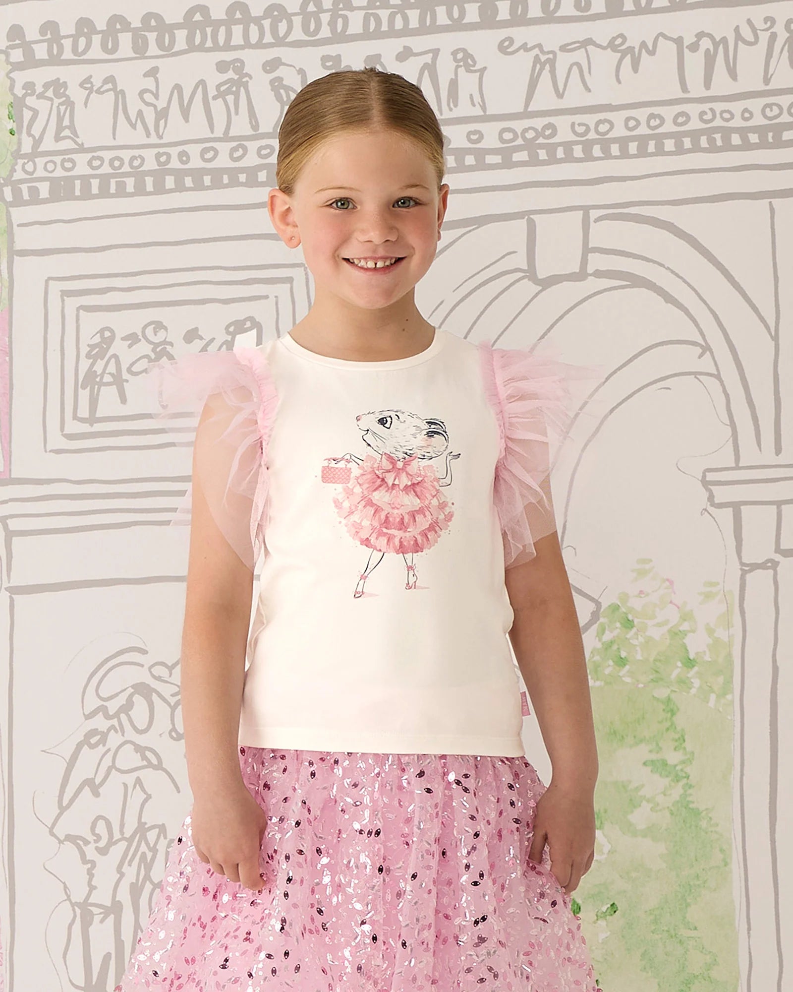 Claris The Mouse Snow White T-Shirt