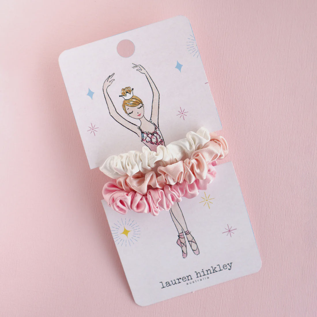 Ava Ballerina Scrunchie Set