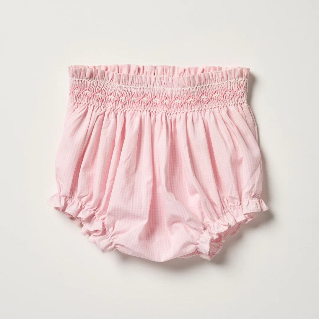 Smox Rox | Pink Gingham Bloomers