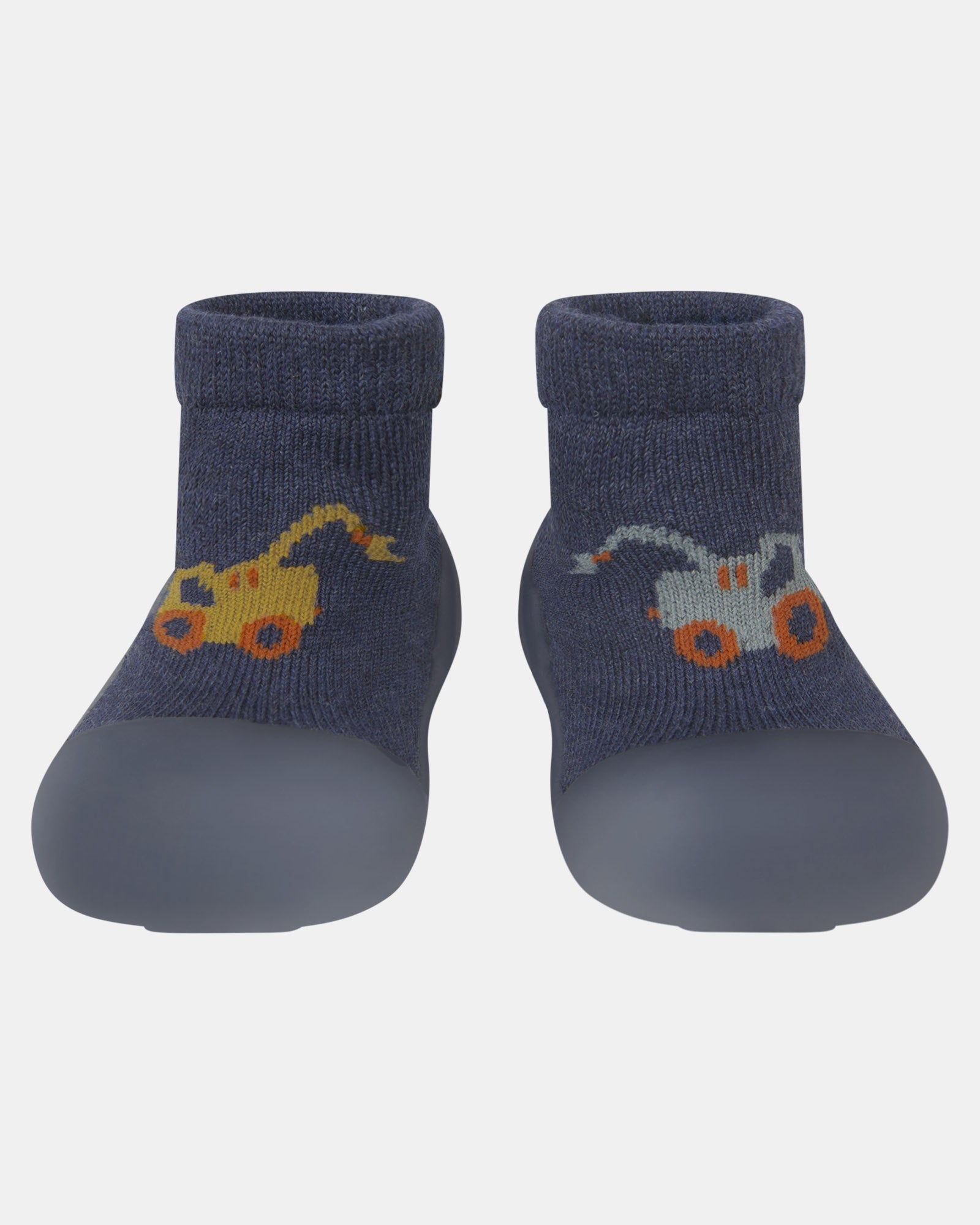 toshi | Organic Hybrid Walking Socks Jacquard/Earthmover