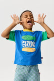 Fish & Chips Rascal Splicy Tee - Blue