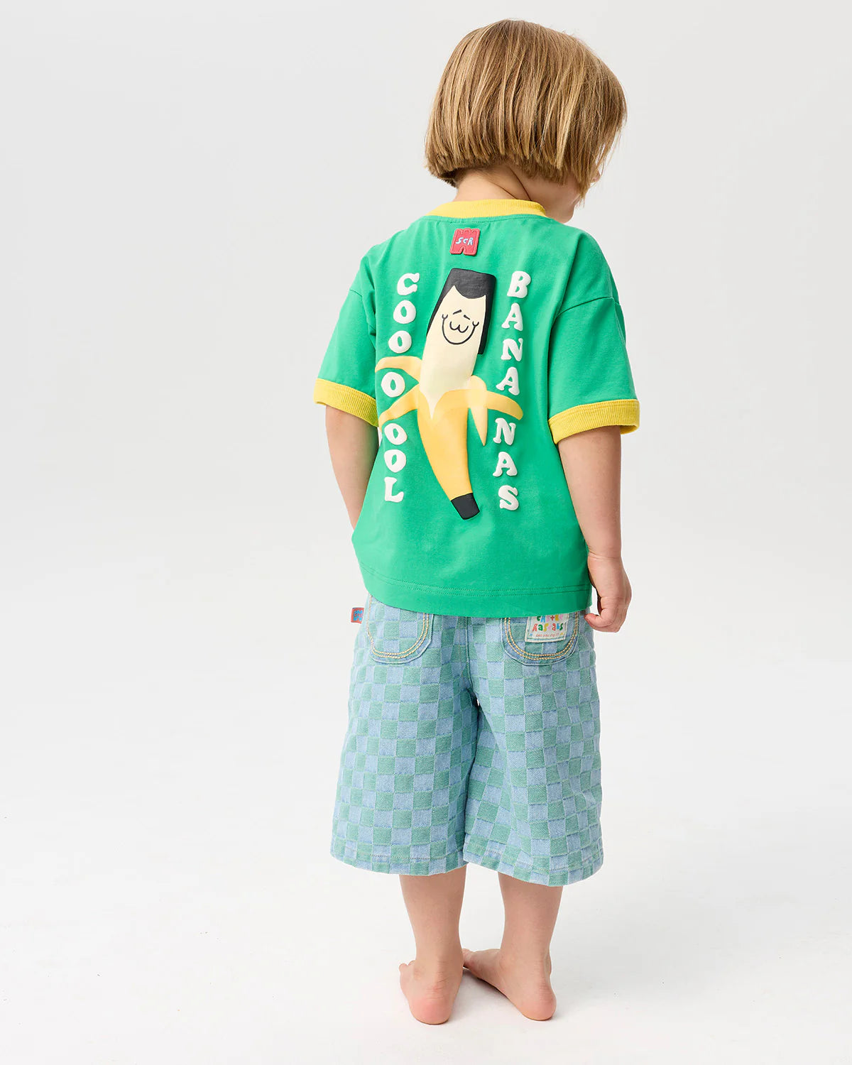 Cool Bananas Rascal Ringer Tee - Green