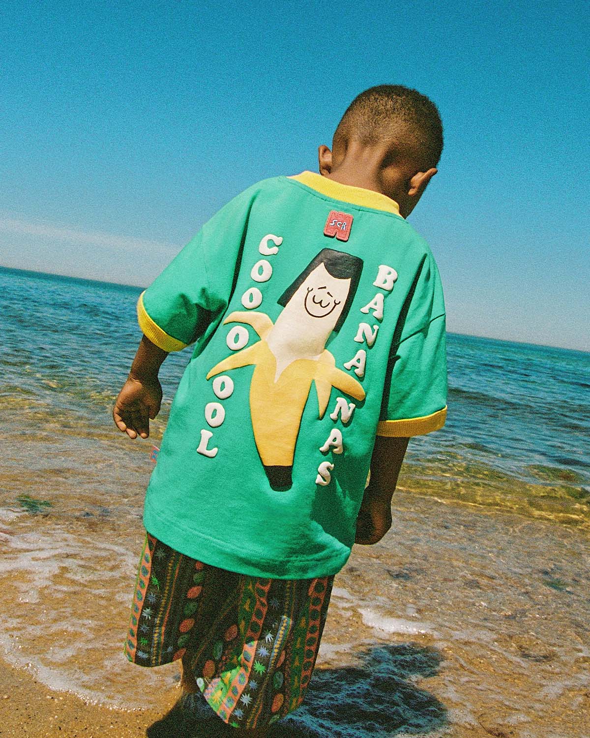 Cool Bananas Rascal Ringer Tee - Green