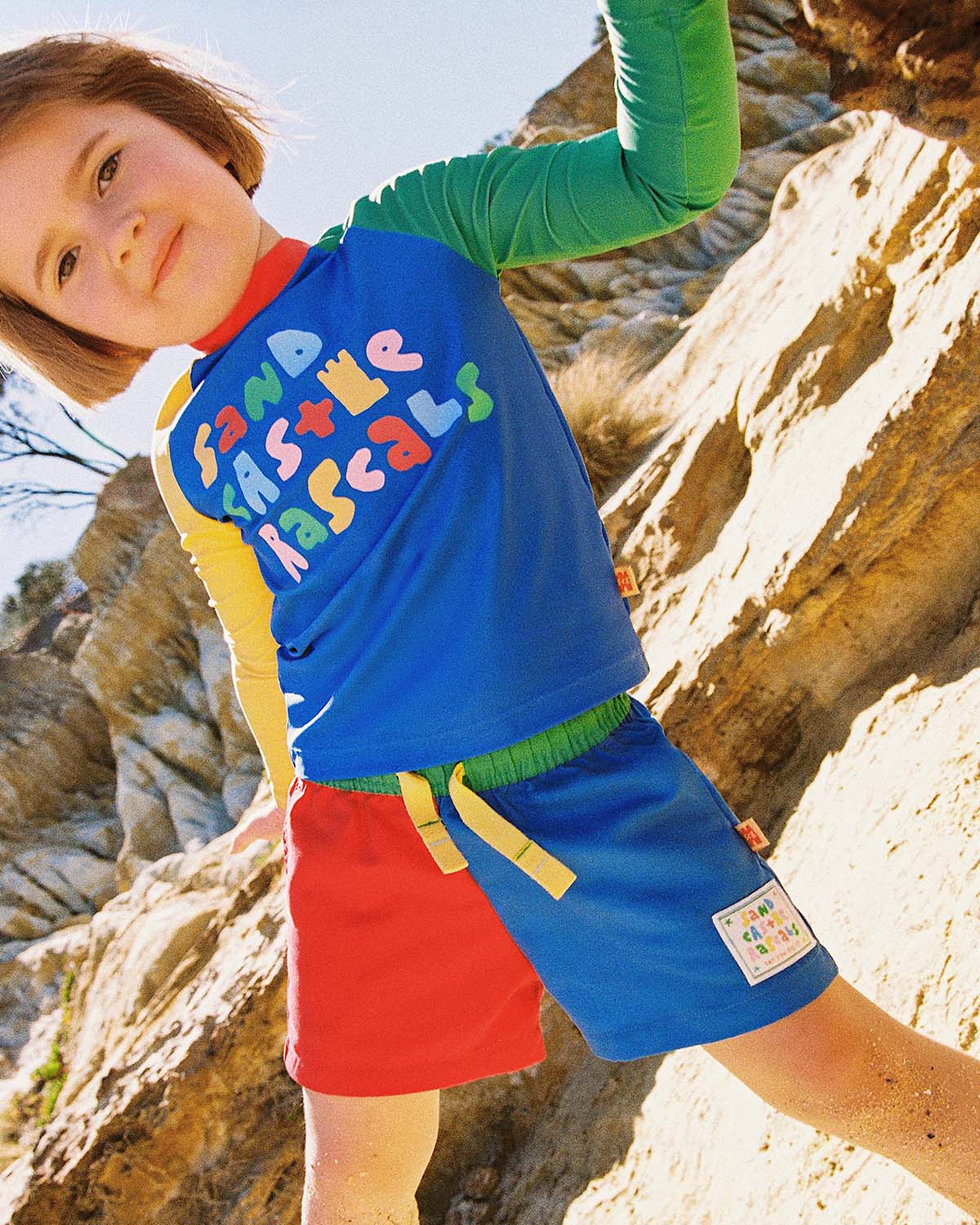 Rainbow Rascal L/S Rashie - Multi