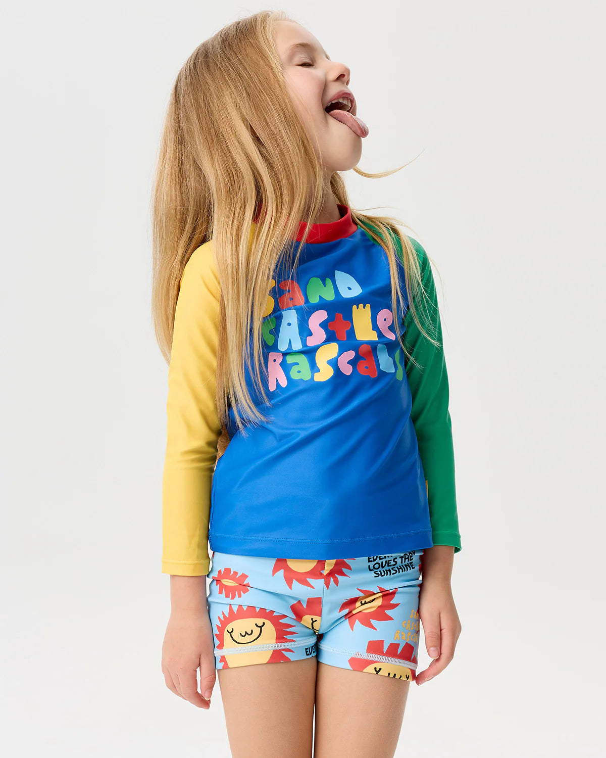 Rainbow Rascal L/S Rashie - Multi