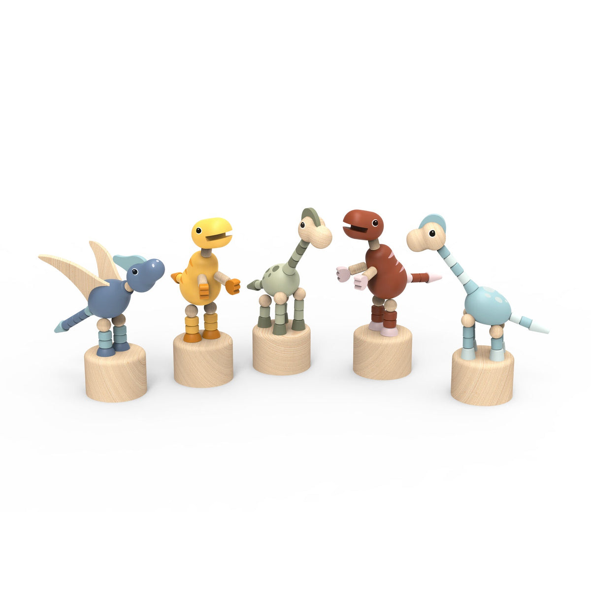 Dinosaur Pushing Puppet