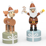 Christmas Pushing Puppet
