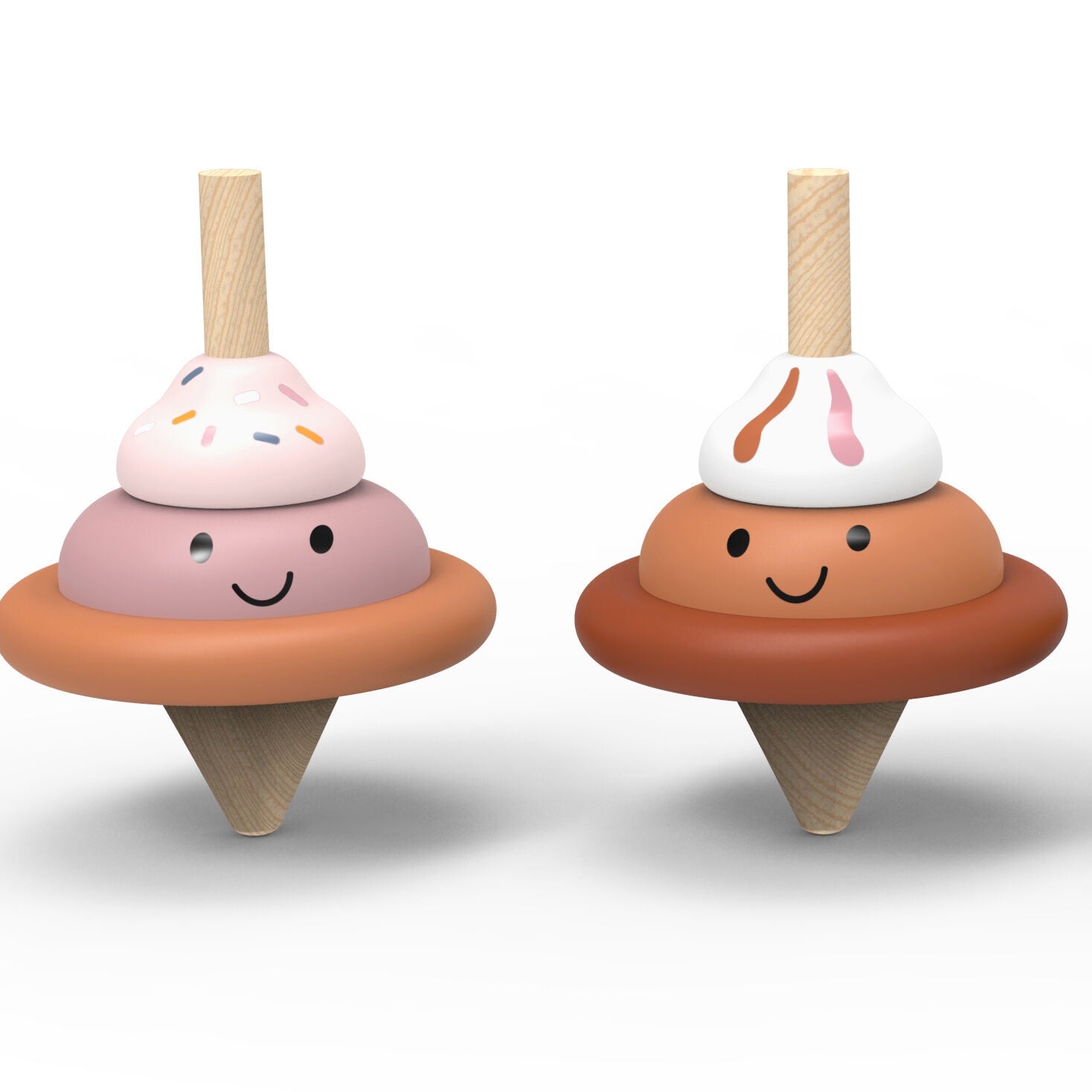 Ice Cream Spinning Top